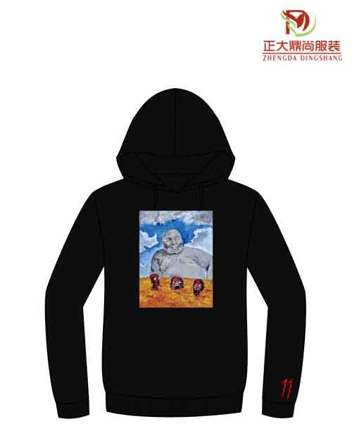 插肩袖衛衣設計